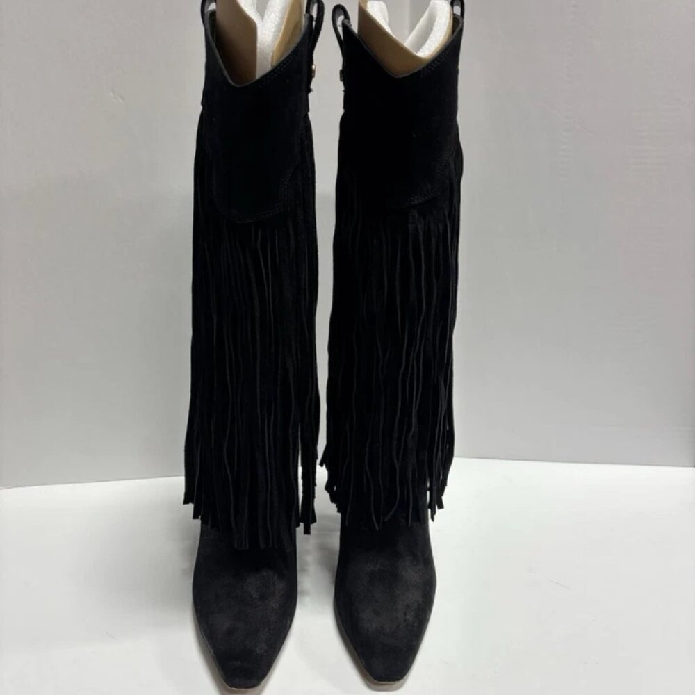 Vince Camuto Women’s Sheila, Black Western Boots, Size 6.5W, Extra Wide - Picture 3 of 7